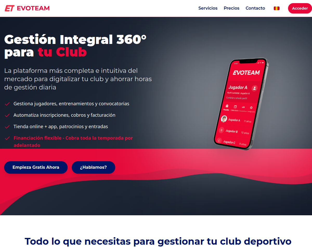 Captura de EVOTEAM
